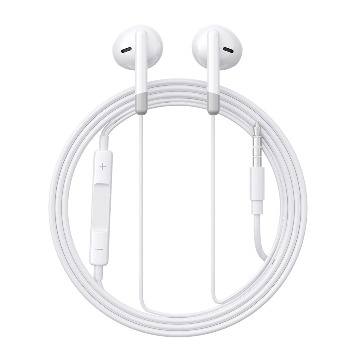 JOYROOM EW01 3.5mm Plug Half-in-ear Earphones with HD Mic Wired Headphones JOYROOM EW01 3.5mm Plug Half-in-ear Earphones with HD Mic Wired Headphones